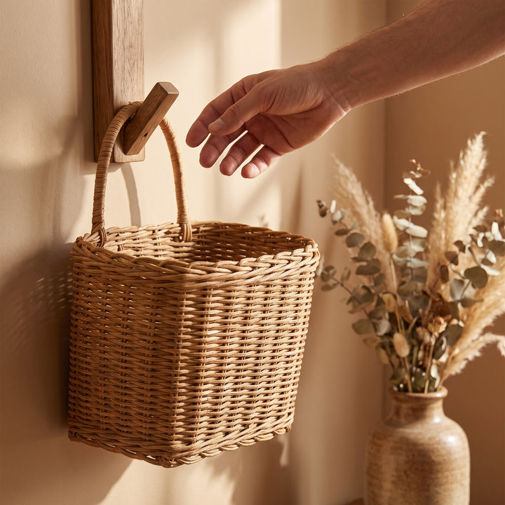 Wall basket with practical storage system Kalsten