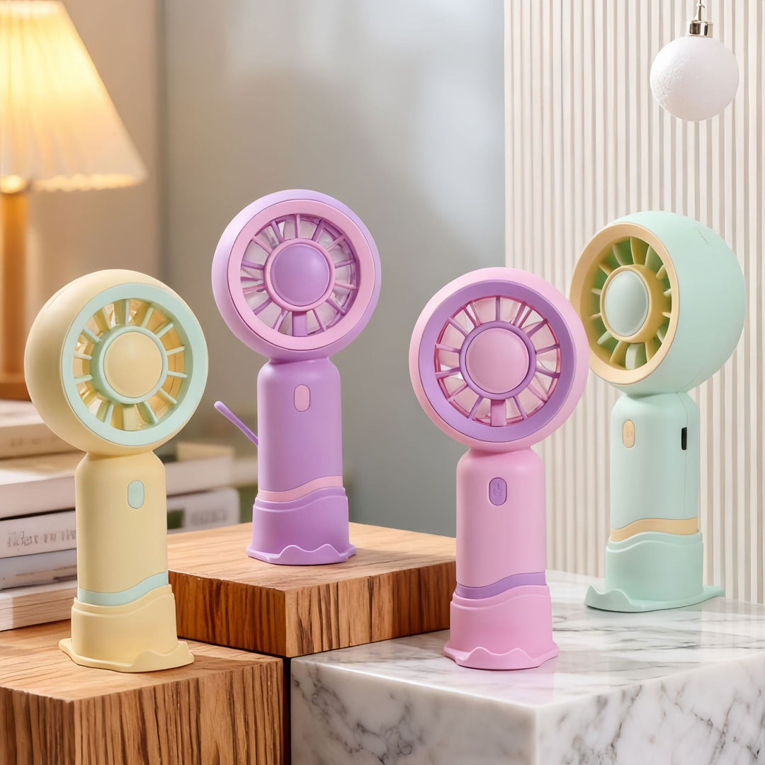 Women Portable USB Hand Fan with Cute Designs Kalsten