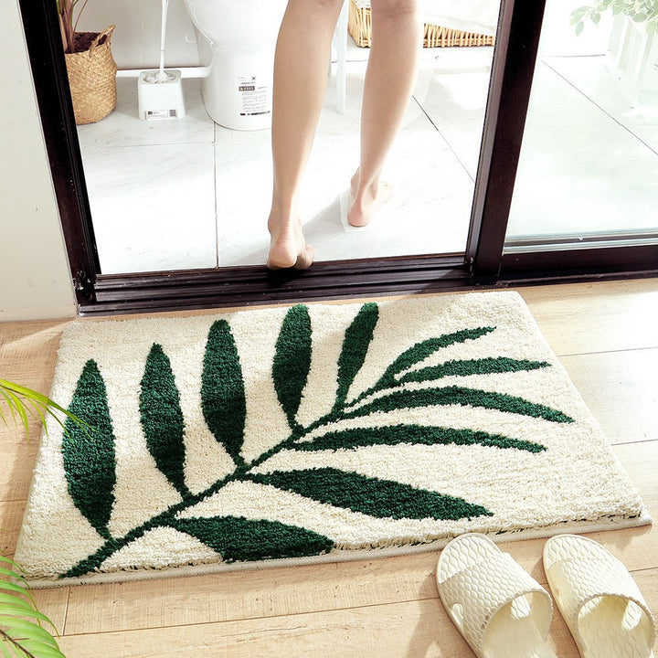 Unisex Textured Stone Pattern Bathroom Mat Kalsten