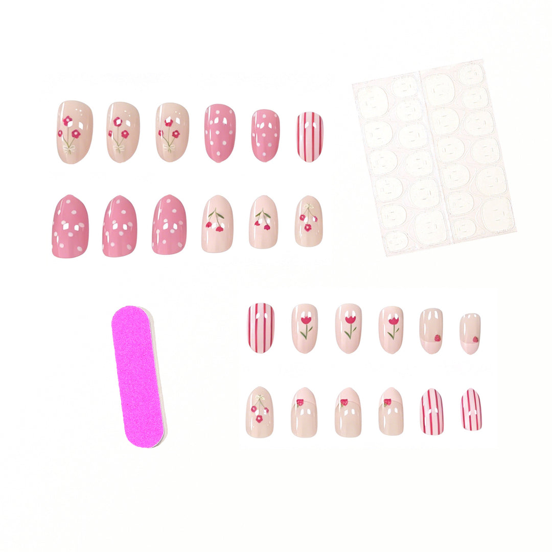 Floral Theme Nail Art Set Kalsten