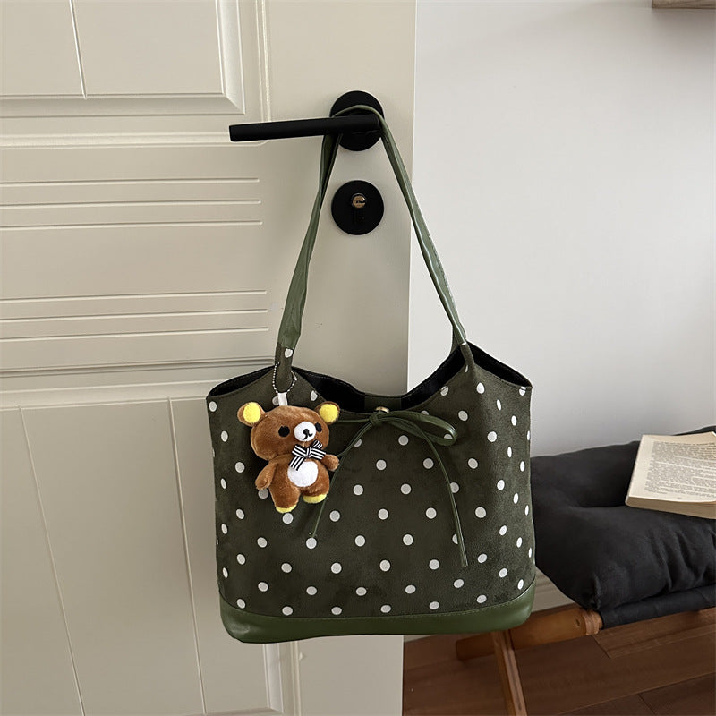 Playful Polka Dot Tote Bag