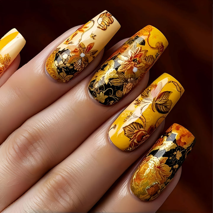 Artful Nail Extensions with Elegant Tips Kalsten