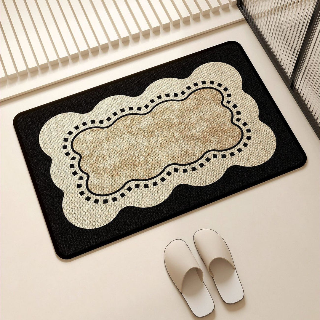 Soft Textured Decorative Bath Mat Kalsten