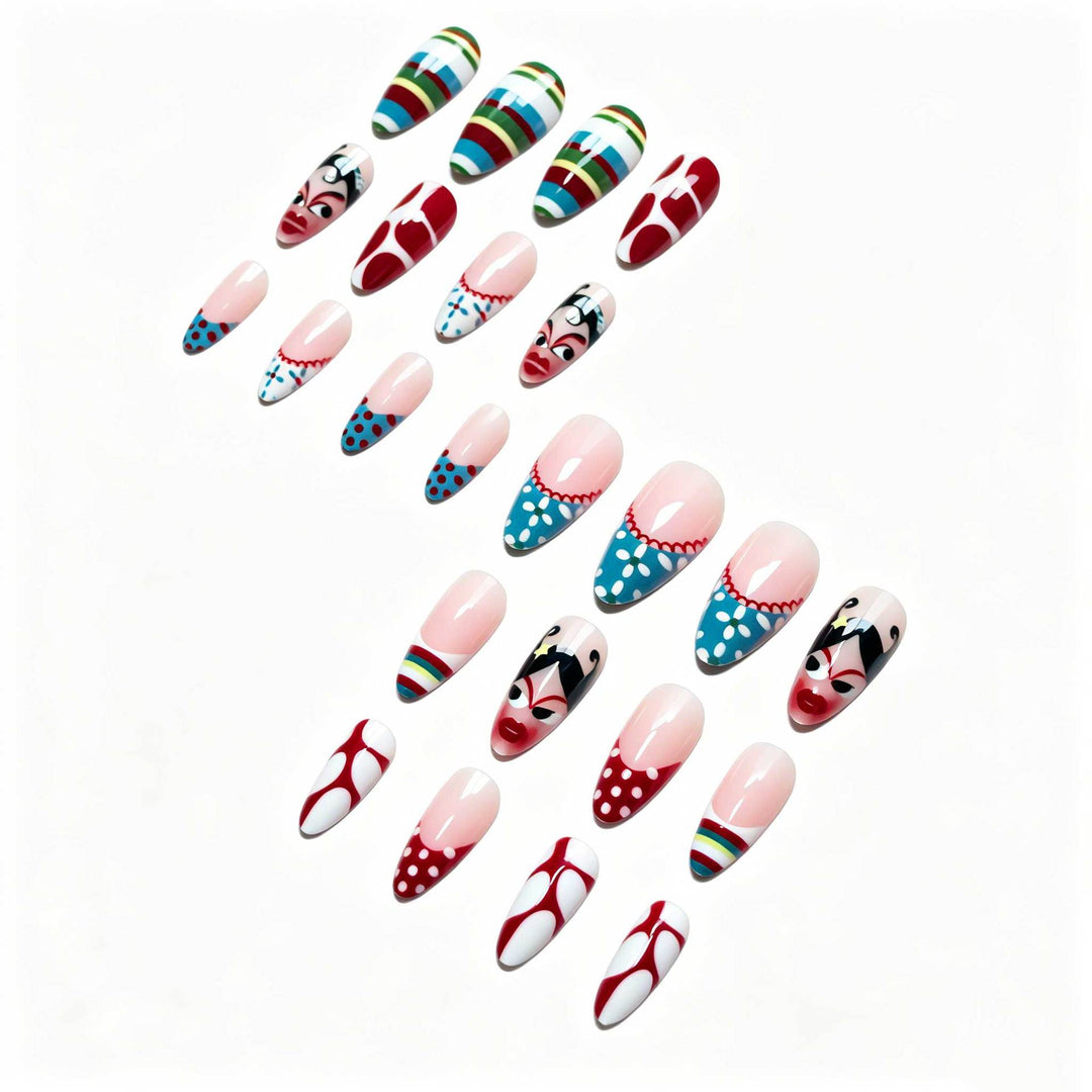 Artistic Themed Nail Art Set