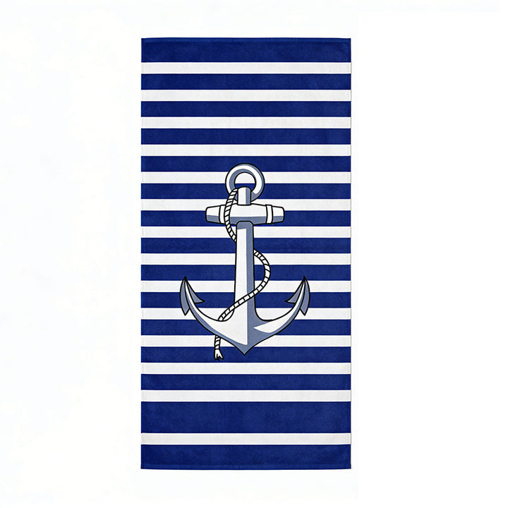 Beach towel with tropical flamingo pattern Kalsten