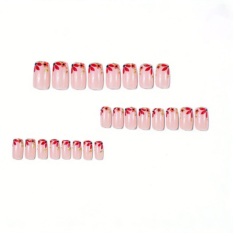 Floral Design Nail Art Enhancements Kalsten