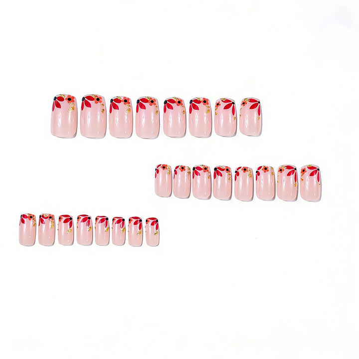 Floral Design Nail Art Enhancements Kalsten