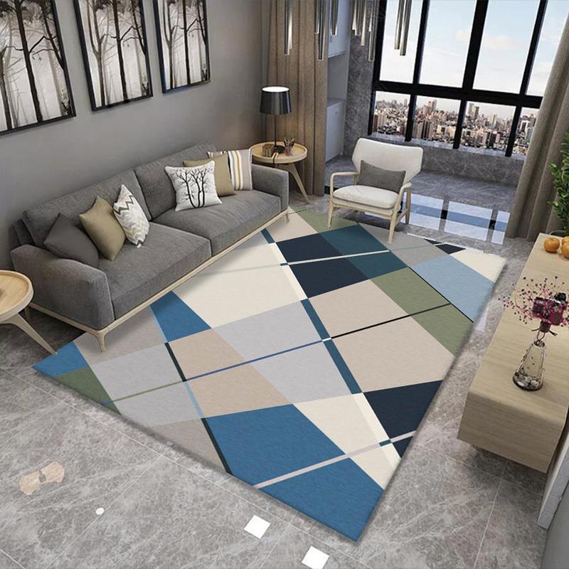 Geometric Pattern Area Rug Kalsten
