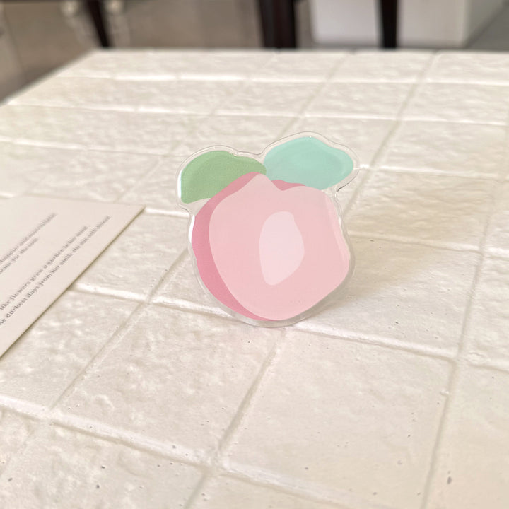 Original coaster in peach-shaped design Kalsten
