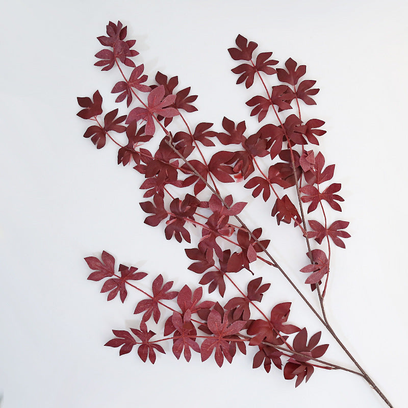 Elegant Faux Leaf Stem Arrangement