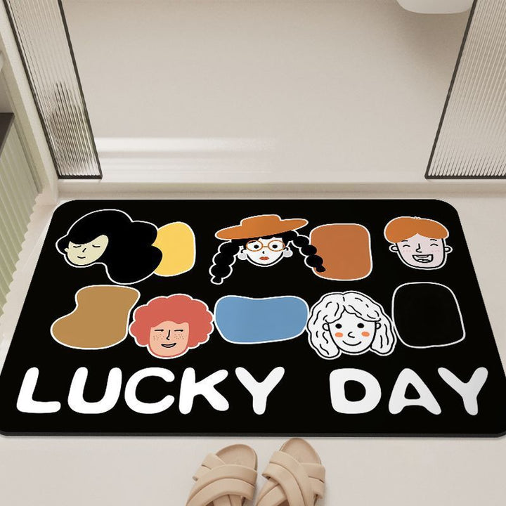 Cartoon-Inspired Bathroom Mat Kalsten