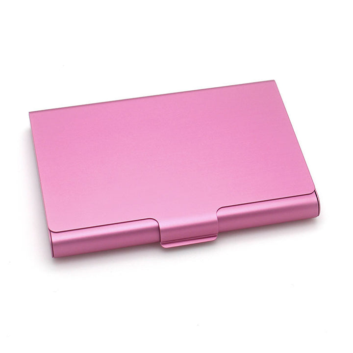 Sleek Metal Business Card Holder
