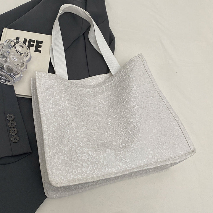 Floral Print Fabric Shoulder Bag