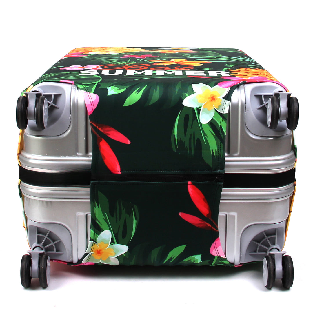Tropical Botanical Design Hard Shell Suitcase Kalsten
