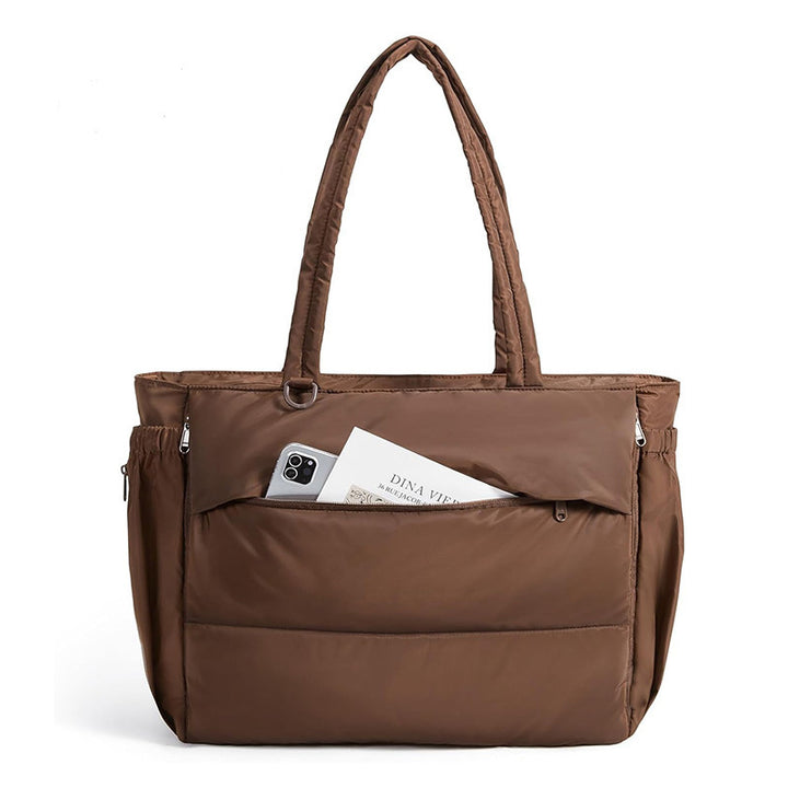 Versatile shopping bag with zip pockets Kalsten
