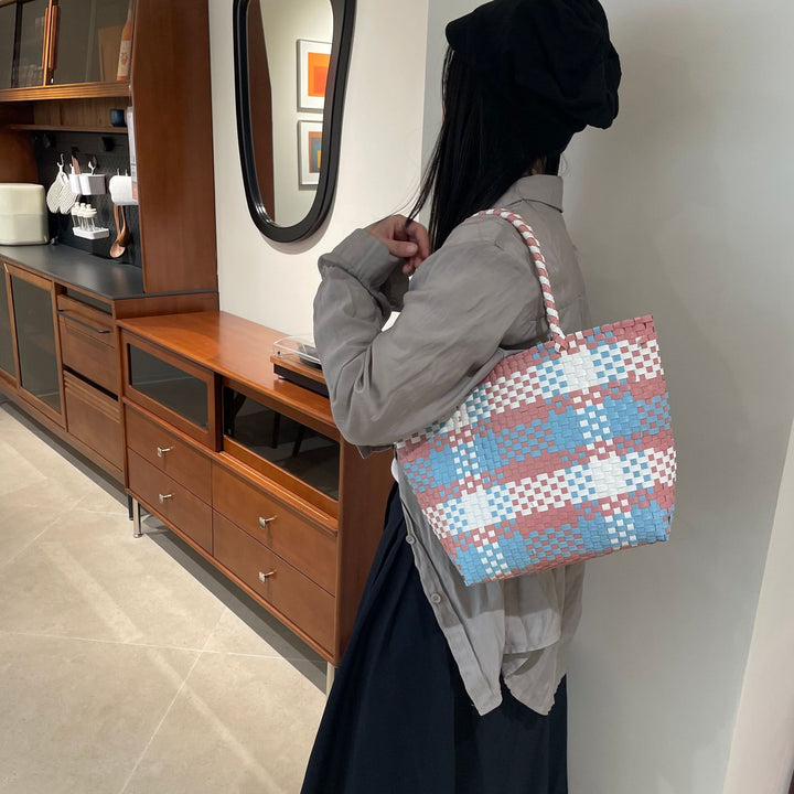 Handwoven shopping and beach bag Kalsten