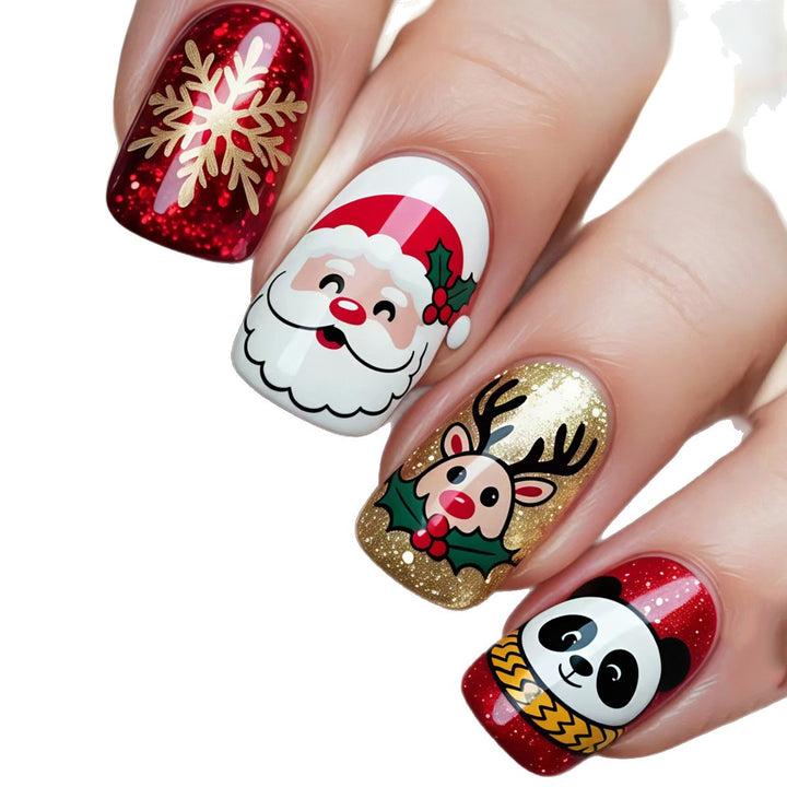 Creative Christmas Art Nails Kalsten