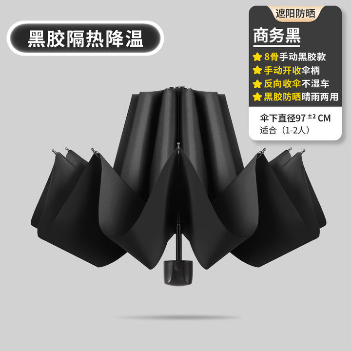 Men's Folding Umbrella with Wind Protection and Automatic Mechanism Kalsten