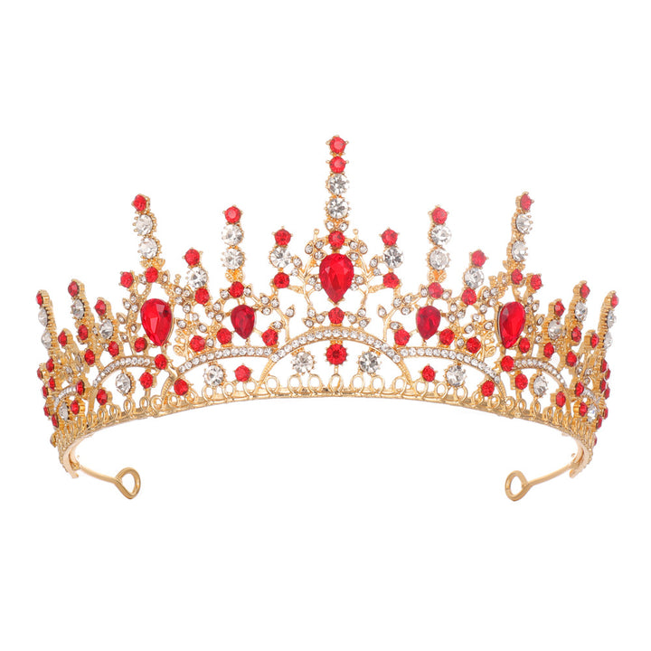 Women Elegant Tiara with Sparkling Crystals Kalsten