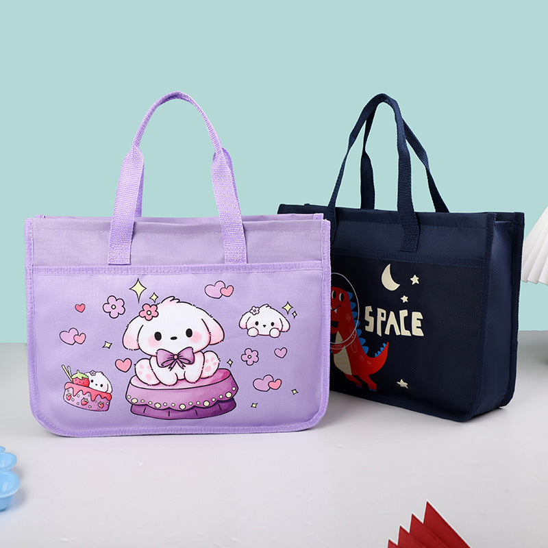 Kids Insulated Lunch Bag with Cute Cartoon Bear Kalsten