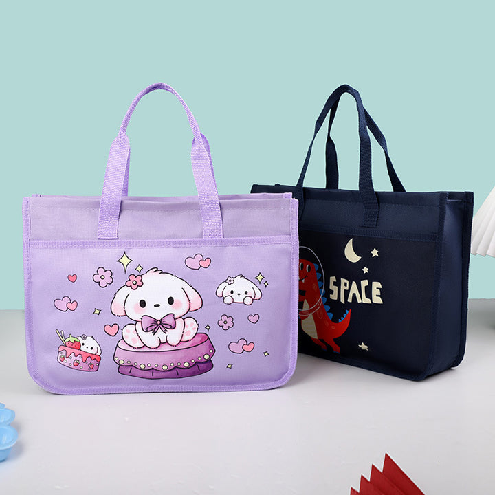Kids Insulated Lunch Bag with Cute Cartoon Bear Kalsten