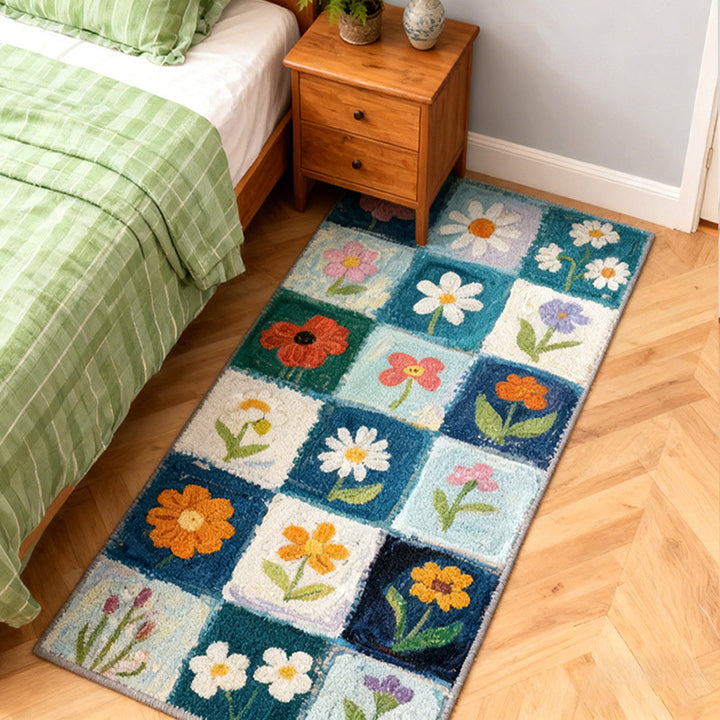 Cute Cartoon-Themed Plush Area Rug