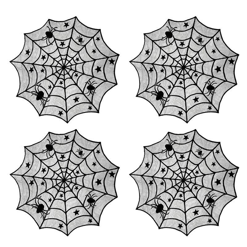 Decorative Spider Web Tablecloth