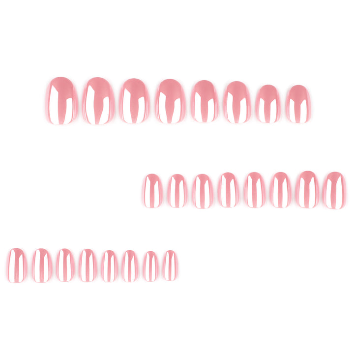 Artistic Nail Extensions with Metallic Finish Kalsten