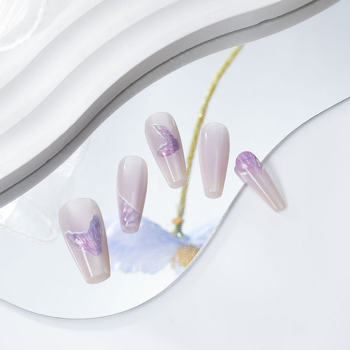 Artistic Press-On Nail Designs Kalsten