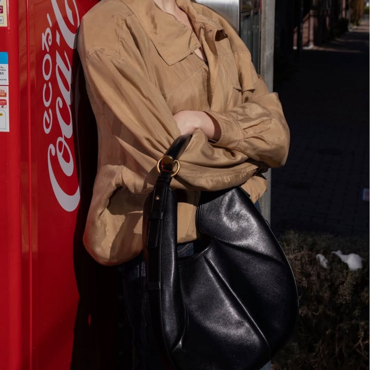Artisan Woven Straw Handbag