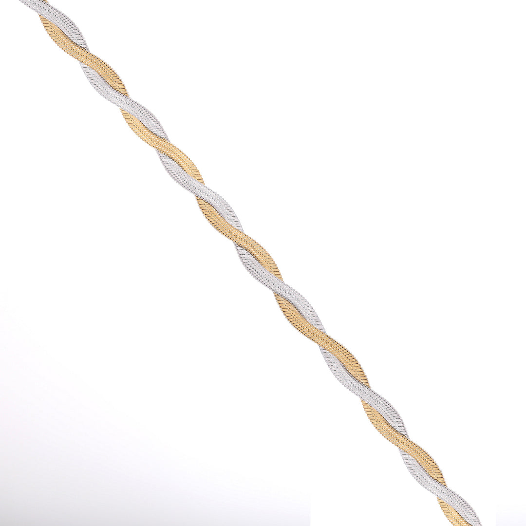 Elegant Textured Wire Bracelet Kalsten