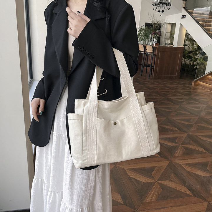 WoMulti-Pocket Casual Utility Tote Bag Kalsten