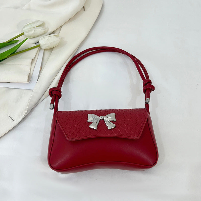Chic Bow-Detail Handheld Clutch Bag Kalsten