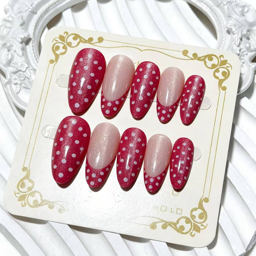 Trendy Pointed Tip Press-On Nail Set Kalsten