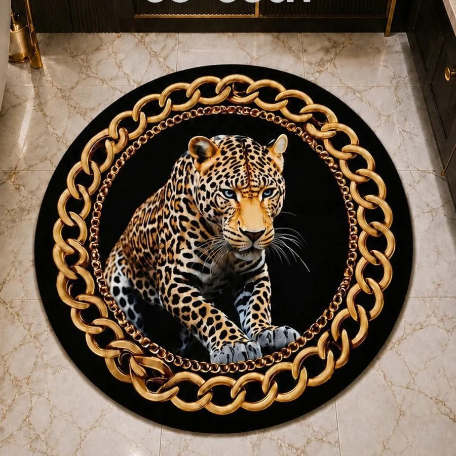 Lions Theme Decorative Floor Mat
