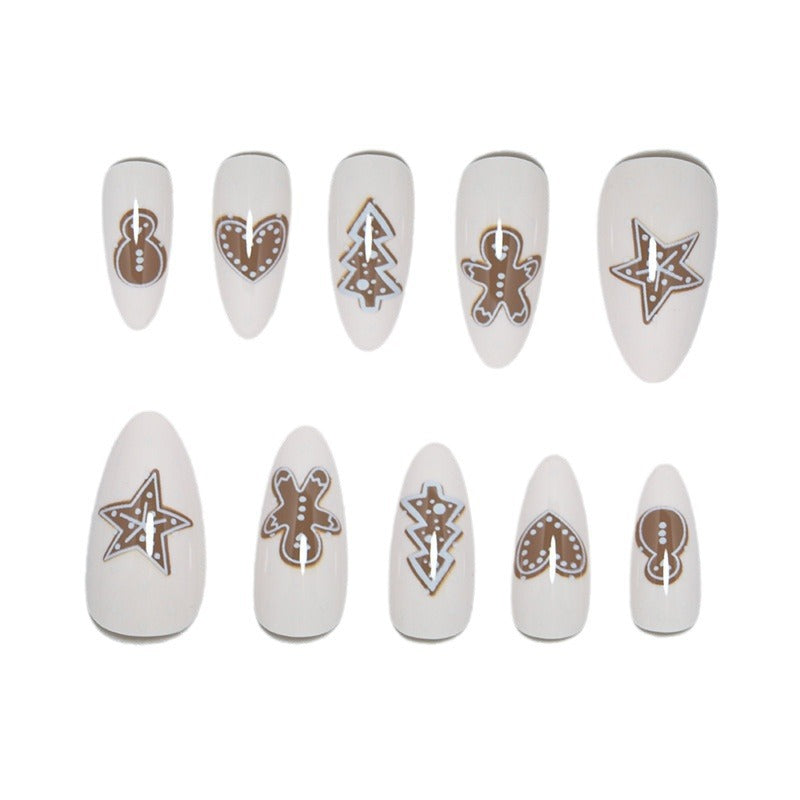 Festive Themed Press-On Nail Set Kalsten