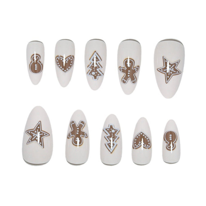 Festive Themed Press-On Nail Set Kalsten