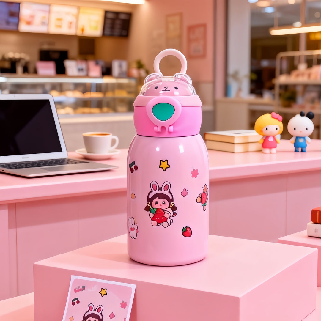 Women's water bottle with unique astronaut design Kalsten