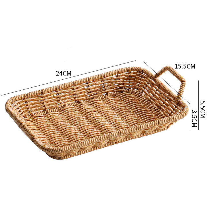 Rectangular Woven Storage Basket Kalsten