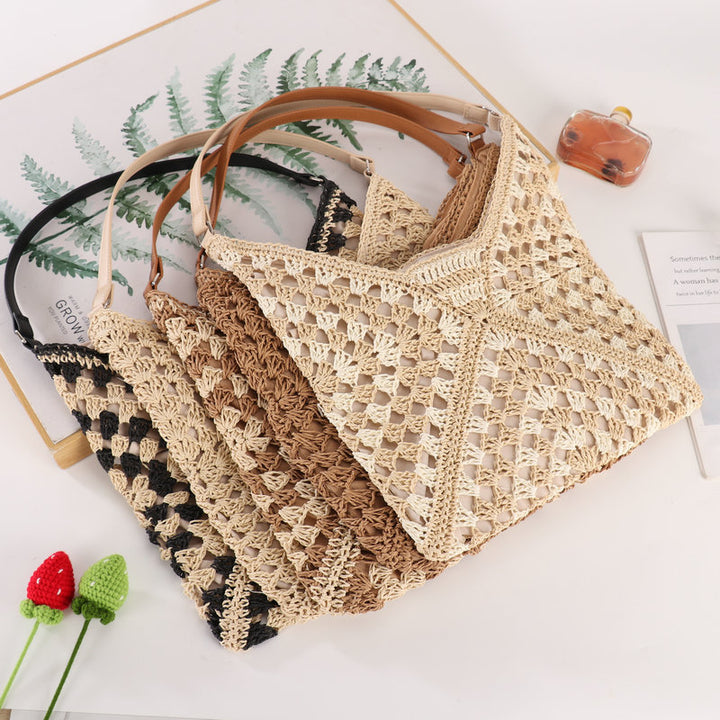 Hand-knotted Macrame Shoulder Bag Kalsten