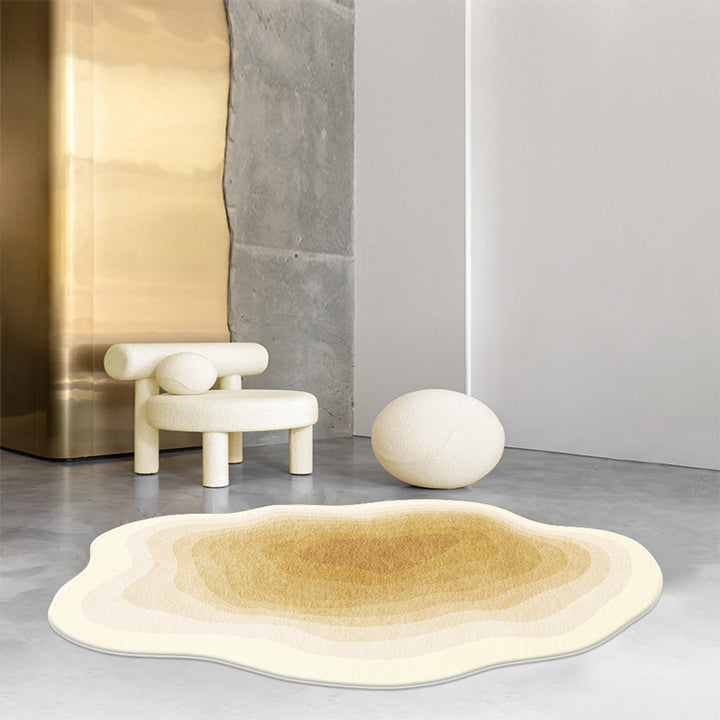 Organic Shaped Area Rug