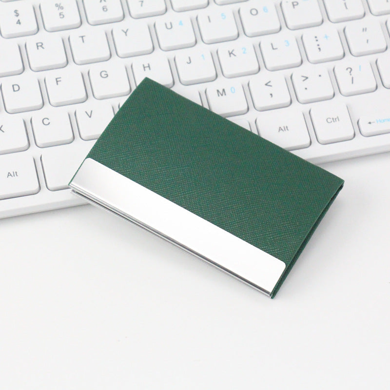 Elegant Textured Business Card Holder