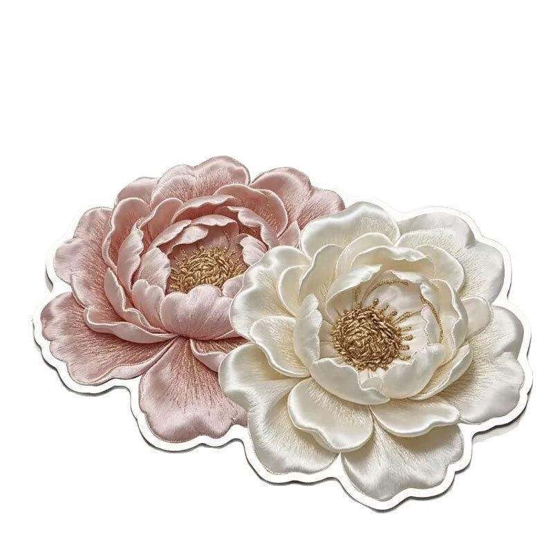 Luxurious Floral Bath Mat Kalsten