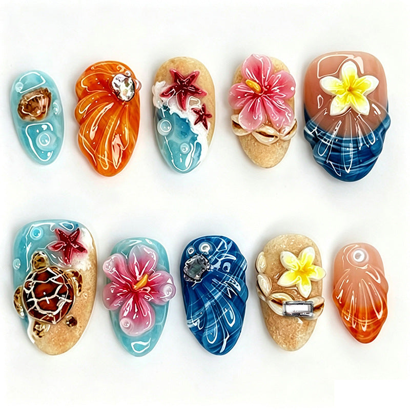 Luxury Nail Art Set with Galactic Designs Kalsten