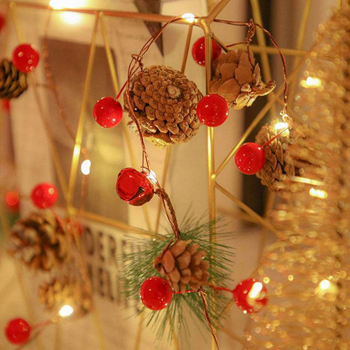 Decorative Pine Cone String Lights Kalsten