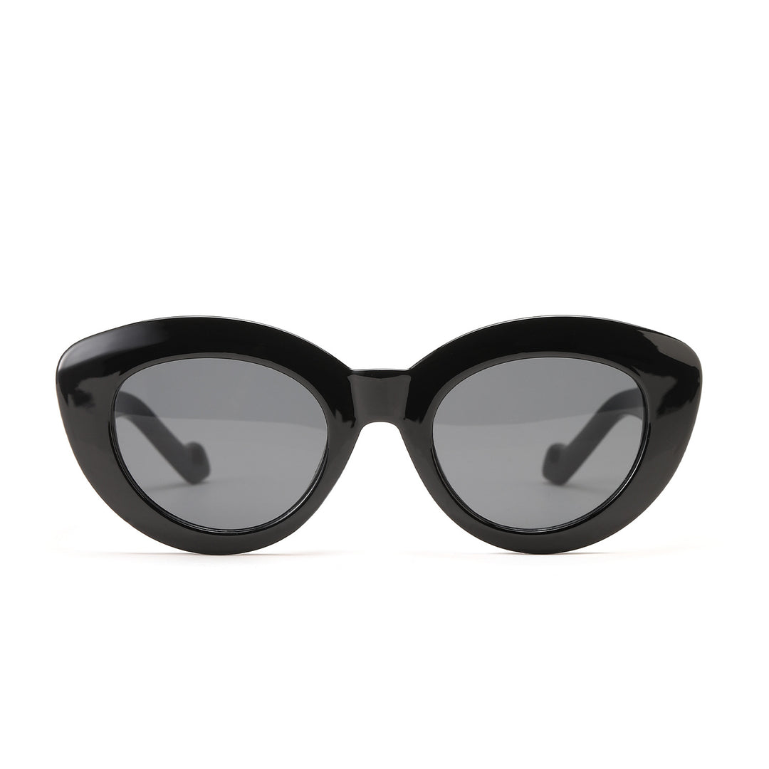 Women's Cat-Eye Sunglasses with Fashionable Plastic Frame Kalsten