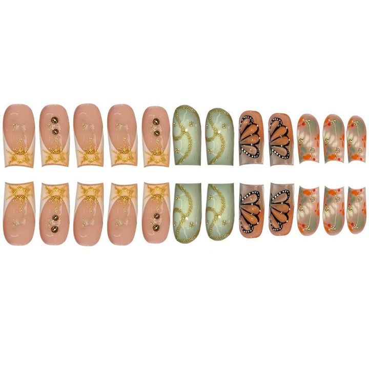 Artistic Acrylic Nail Design Kalsten