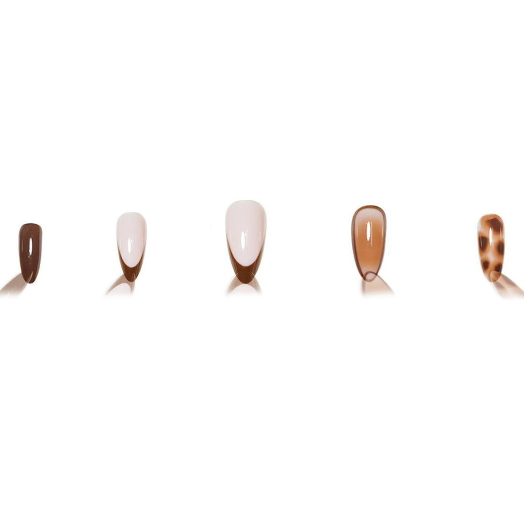 Artistic Stiletto Press-On Nails with Glossy Finish Kalsten