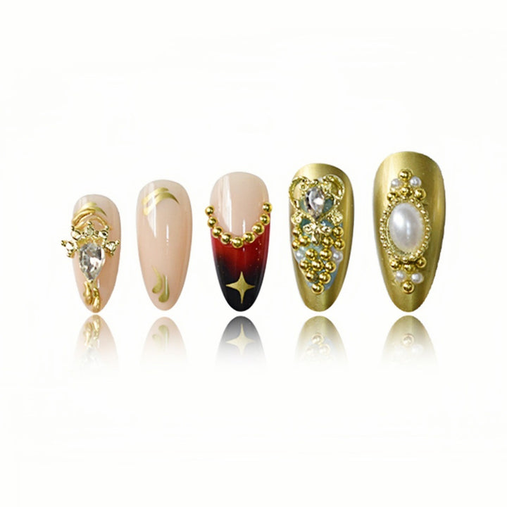 Artistic Resin Nail Art Extensions Kalsten