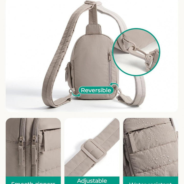 Practical sling bag with multiple compartments Kalsten